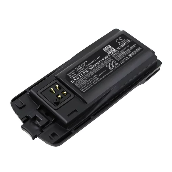Utángyártott Motorola adó-vevő rádió Li-ion akkumulátor 3.7V 2200mAh PMNN4434, PMNN4434A - CameronSino