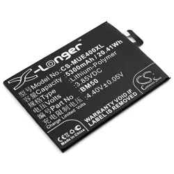   Utángyártott Xiaomi mobil Li-Polymer akkumulátor 3.85V 5300mAh BM50 - CameronSino