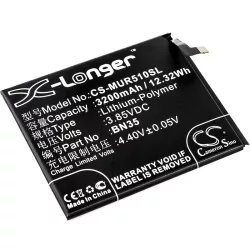   Utángyártott Xiaomi mobil Li-Polymer akkumulátor 3.85V 3200mAh BN35 - CameronSino