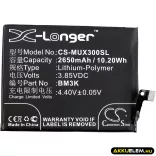 Utángyártott Xiaomi mobil Li-Polymer akkumulátor 3.85V 2650mAh BM3K - CameronSino
