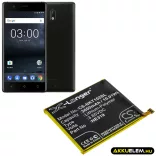 Utángyártott Nokia mobil Li-Polymer akkumulátor 3.85V 2600mAh HE319, HE330 - CameronSino