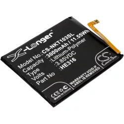   Utángyártott Nokia mobil Li-Polymer akkumulátor 3.85V 3000mAh HE316, HE335 - CameronSino
