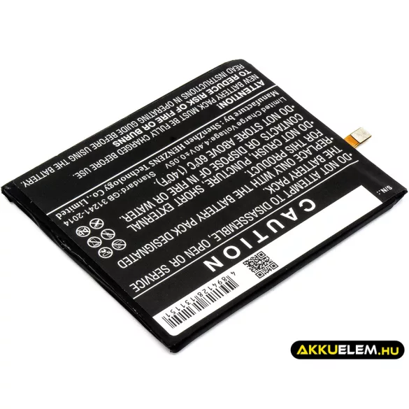 Utángyártott Nokia mobil Li-Polymer akkumulátor 3.85V 3000mAh HE316, HE335 - CameronSino
