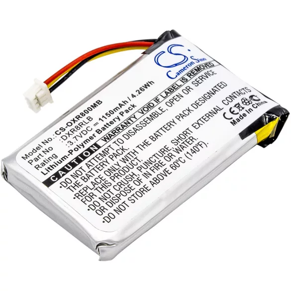Utángyártott Luvion Babafigyelő Li-Polymer akkumulátor 3.7V 1150mAh - CameronSino