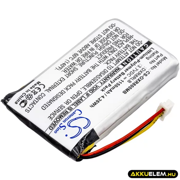 Utángyártott Luvion Babafigyelő Li-Polymer akkumulátor 3.7V 1150mAh - CameronSino