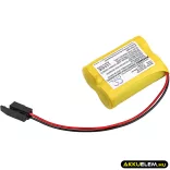 Utángyártott GE PLC Li-MnO2 elem 6V 2200mAh BR-AGCF2W - CameronSino