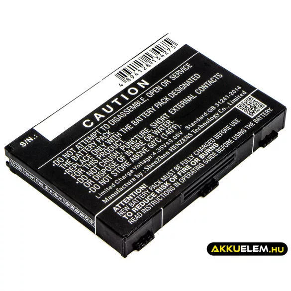Utángyártott Verizon Hotspot Li-ion akkumulátor 3.8V 4300mAh W-9, 308-10013-01 - CameronSino