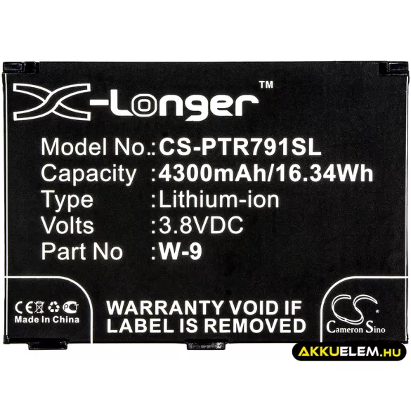 Utángyártott Verizon Hotspot Li-ion akkumulátor 3.8V 4300mAh W-9, 308-10013-01 - CameronSino