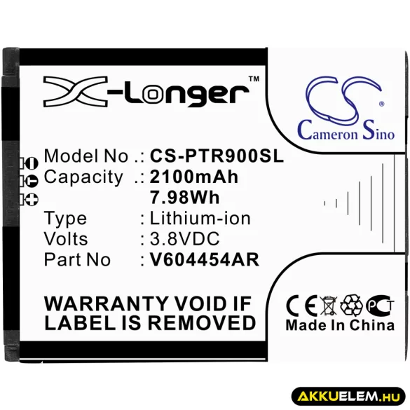 Utángyártott Franklin Wireless Hotspot Li-ion akkumulátor 3.8V 2100mAh - CameronSino