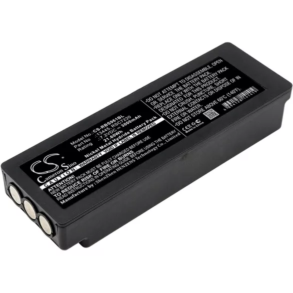 Utángyártott Scanreco Daru távirányító Ni-MH akkumulátor 7.2V 3000mAh RSC7220, 13445 - CameronSino