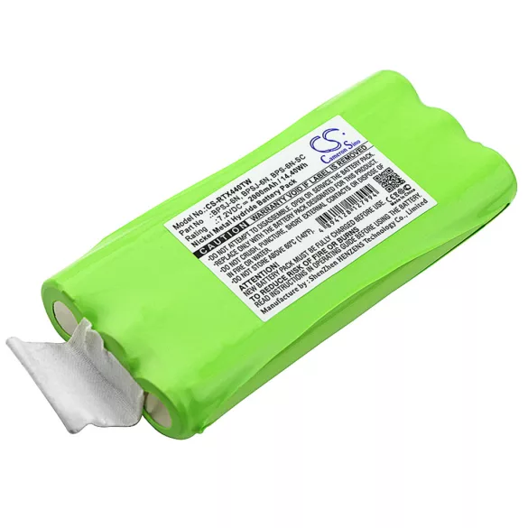Utángyártott Ritron adó-vevő rádió Ni-MH akkumulátor 7.2V 2000mAh BPSJ-6N, BPS-6N-MH - CameronSino