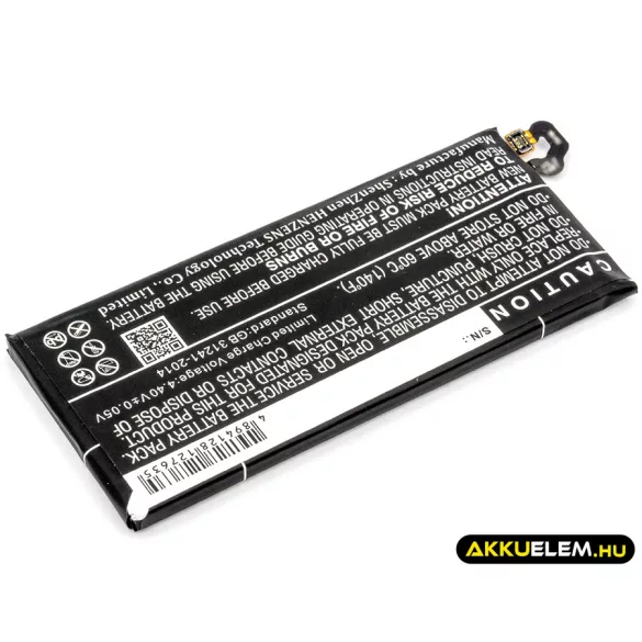Utángyártott Samsung mobil Li-Polymer akkumulátor 3.85V 3600mAh EB-BA720ABE, GH43-04688B - CameronSino