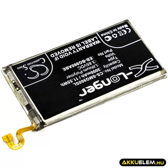 Utángyártott Samsung mobil Li-Polymer akkumulátor 3.85V 3000mAh EB-BG960ABE - CameronSino