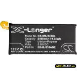 Utángyártott Samsung mobil Li-Polymer akkumulátor 3.85V 2400mAh EB-BJ330ABE - CameronSino