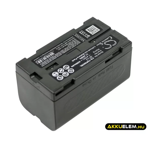 Utángyártott Topcon egyéb Li-ion akkumulátor 7.4V 4200mAh BT-L2 - CameronSino