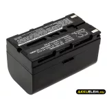 Utángyártott Topcon egyéb Li-ion akkumulátor 7.4V 4400mAh BT-65Q, BT-66Q - CameronSino