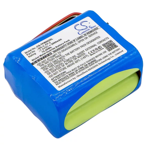 Utángyártott TEAC digitális rádió Ni-MH akkumulátor 7.2V 2000mAh BP-R1EU, BP-R1 - CameronSino