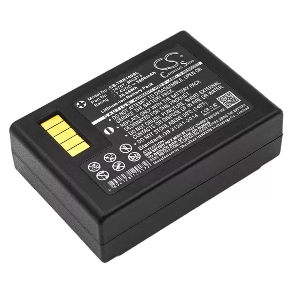 Utángyártott Trimble egyéb Li-ion akkumulátor 7.4V 3600mAh 76767, 990373 - CameronSino