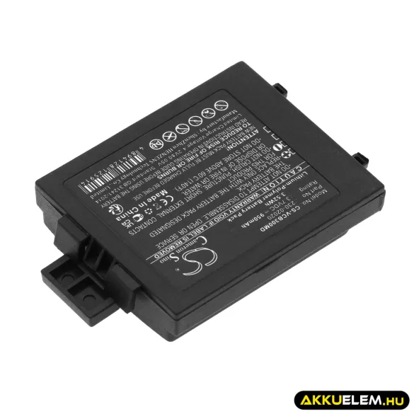 Utángyártott Vocera Orvosi Li-Polymer akkumulátor 3.7V 950mAh 230-02020, 230-01924 - CameronSino