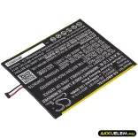Utángyártott Amazon Tablet Li-Polymer akkumulátor 3.8V 6200mAh 26S1015-A, 58-000187 - CameronSino
