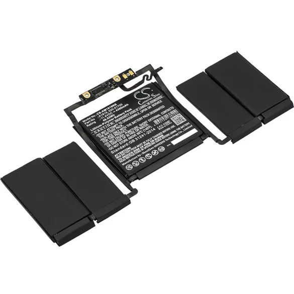 Utángyártott Apple laptop Li-Polymer akkumulátor 11.4V 4300mAh A1819, 020-01705 - CameronSino