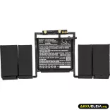 Utángyártott Apple laptop Li-Polymer akkumulátor 11.4V 4300mAh A1819, 020-01705 - CameronSino