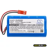 Utángyártott Arizer párologtató Li-ion akkumulátor 7.4V 3400mAh 2S1P/18650B - CameronSino