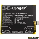Utángyártott Vivo mobil Li-Polymer akkumulátor 3.85V 3400mAh B-F6 - CameronSino