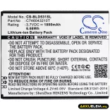 Utángyártott BLU mobil Li-ion akkumulátor 3.7V 1800mAh C746043210T, C746043230T - CameronSino