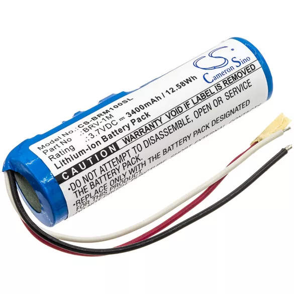 Utángyártott Braven hangszóró Li-ion akkumulátor 3.7V 3400mAh BRV-1M - CameronSino
