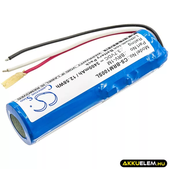 Utángyártott Braven hangszóró Li-ion akkumulátor 3.7V 3400mAh BRV-1M - CameronSino