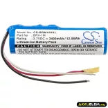 Utángyártott Braven hangszóró Li-ion akkumulátor 3.7V 3400mAh BRV-1M - CameronSino