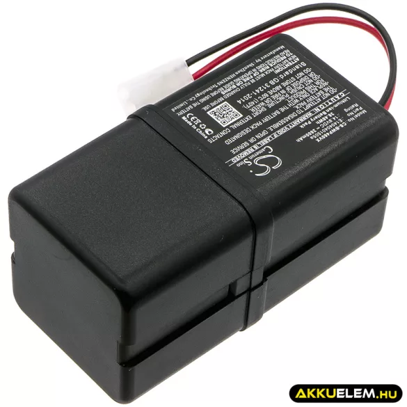 Utángyártott BobSweep porszívó Li-ion akkumulátor 14.8V 2600mAh E14040401505a - CameronSino