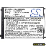 Utángyártott CipherLab Vonalkód szkenner Li-ion akkumulátor 3.7V 2500mAh BA-0092A5, KBRS300X01503 - CameronSino