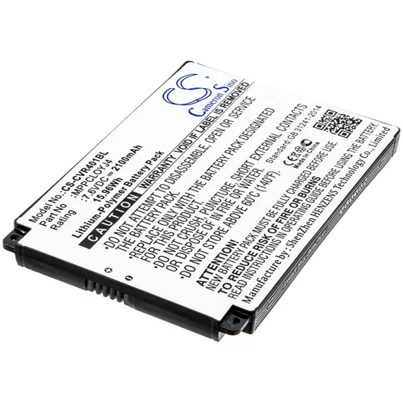 Utángyártott Clover Fizetési terminál Li-Polymer akkumulátor 7.6V 2100mAh MPPCLOYJ4, CA355772HV - CameronSino