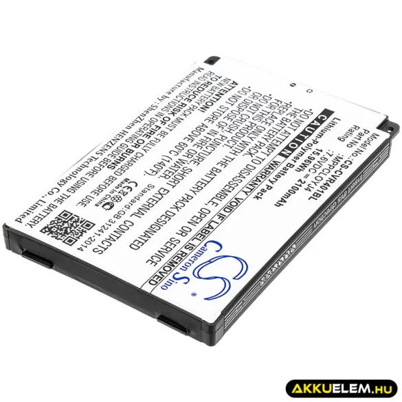 Utángyártott Clover Fizetési terminál Li-Polymer akkumulátor 7.6V 2100mAh MPPCLOYJ4, CA355772HV - CameronSino