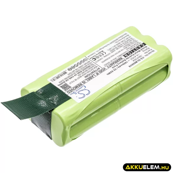 Utángyártott Dirt Devil porszívó Ni-MH akkumulátor 14.4V 1800mAh 607004, 612014 - CameronSino