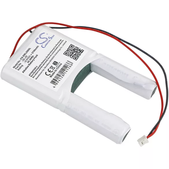 Utángyártott Ultralast Ajtózár Alkaline elem 9V 2700mAh - CameronSino