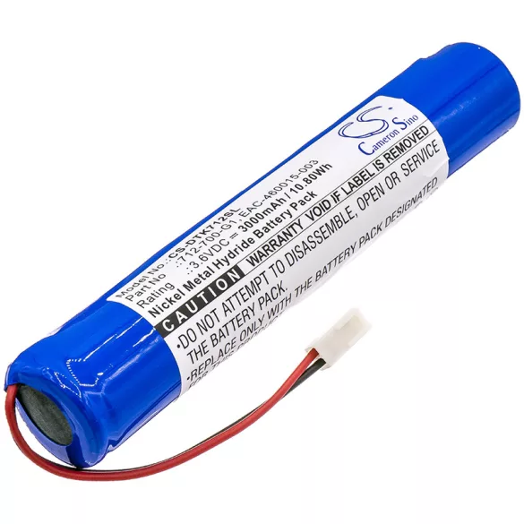 Utángyártott Inficon egyéb Ni-MH akkumulátor 3.6V 3000mAh 712-700-G1, EAC-460015-003 - CameronSino