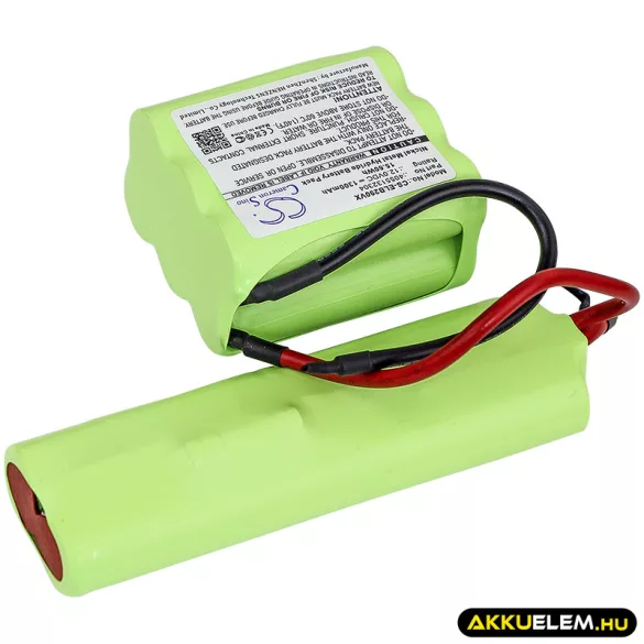 Utángyártott Electrolux porszívó Ni-MH akkumulátor 12V 1300mAh 4055132304 - CameronSino