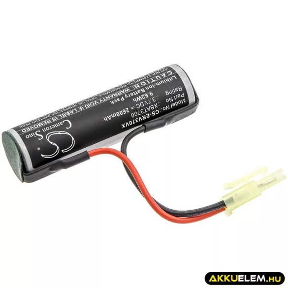 Utángyártott Shark porszívó Li-ion akkumulátor 3.7V 2600mAh XBAT3700 Type 1 - CameronSino