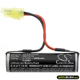 Utángyártott Shark porszívó Li-ion akkumulátor 3.7V 2600mAh XBAT3700 Type 1 - CameronSino