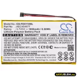 Utángyártott Fiio Erősítő Li-Polymer akkumulátor 3.7V 1800mAh AEC404677 - CameronSino