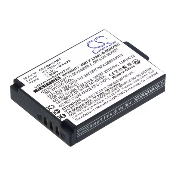 Utángyártott FrontRow hangszóró Li-ion akkumulátor 3.7V 800mAh 450-7359-101, 6410-00006 - CameronSino