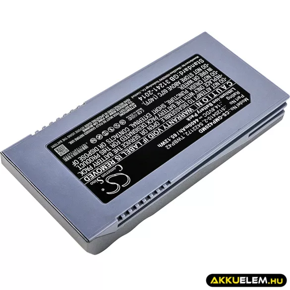 Utángyártott GE Orvosi Li-ion akkumulátor 14.8V 4400mAh 5120410-2, 5422172 - CameronSino