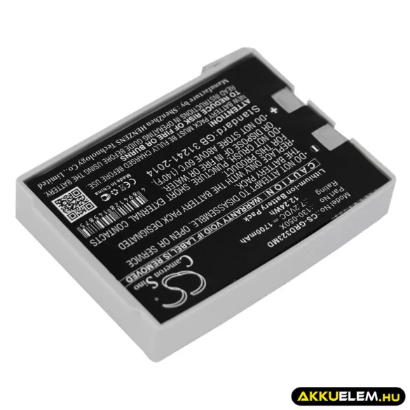 Utángyártott CME Orvosi Li-ion akkumulátor 7.2V 1700mAh 130-050X - CameronSino
