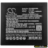 Utángyártott GE egyéb Li-ion akkumulátor 3.7V 4400mAh 191-365, 191-356 - CameronSino