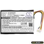 Utángyártott Harman/Kardon hangszóró Li-Polymer akkumulátor 3.7V 1000mAh 02-553-3494 - CameronSino