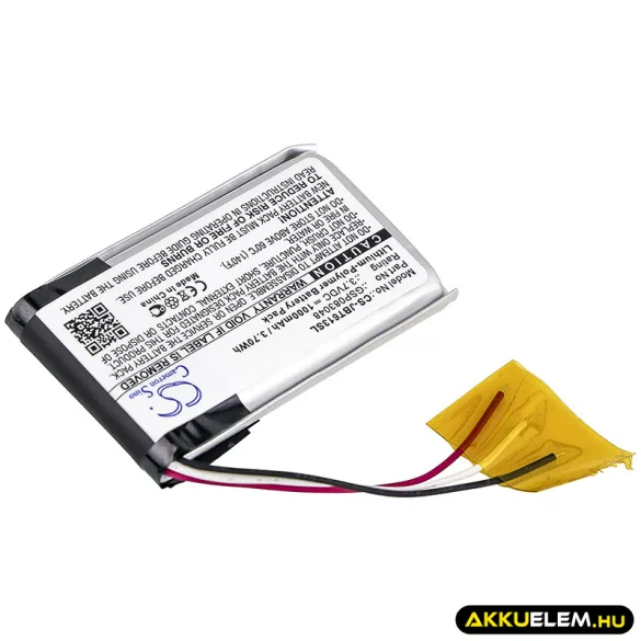 Utángyártott JBL hangszóró Li-Polymer akkumulátor 3.7V 1000mAh GSP083048 - CameronSino