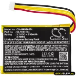 Utángyártott JBL hangszóró Li-Polymer akkumulátor 3.7V 730mAh MLP284154, GO2/MLP284154 - CameronSino